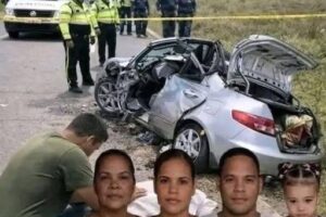 Tragedia en carretera deja una familia marcada por el dolor: un viaje que terminó de la forma menos esperada